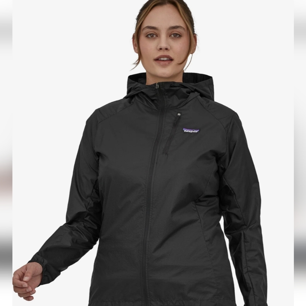 Patagonia Black Rain Windbreaker Jacket - Perfect